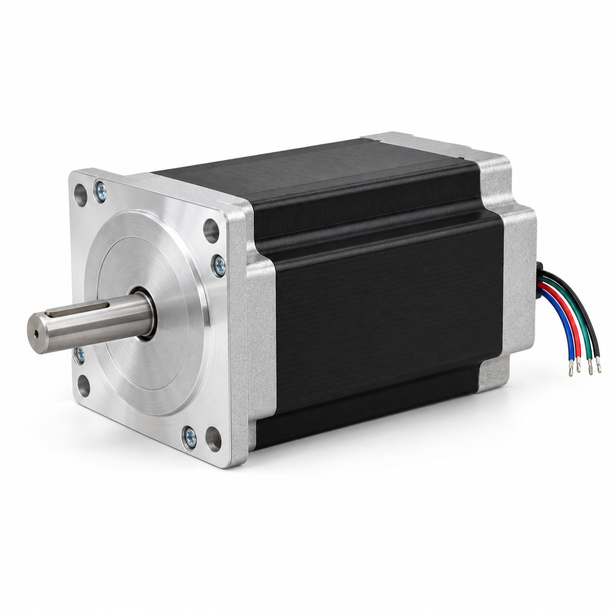Motor Paso a Paso NEMA34 8.5Nm 6A 1.8° Eje 12.7mm Chaveta