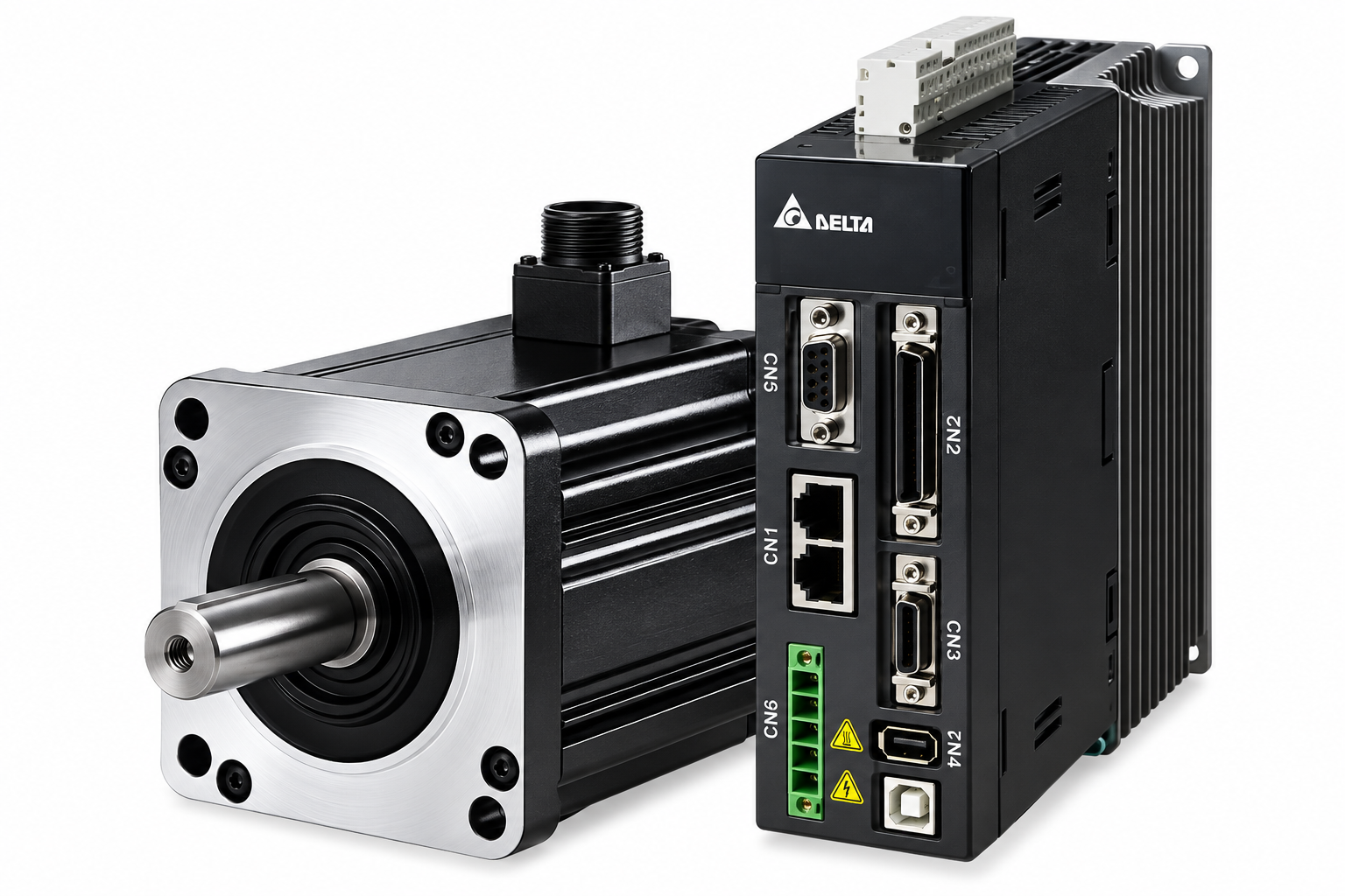 Kit Servo ASDA-A2 400W 220V + Servomotor Encoder 20Bits + Cable Potencia 3m + Cable Encoder 3m