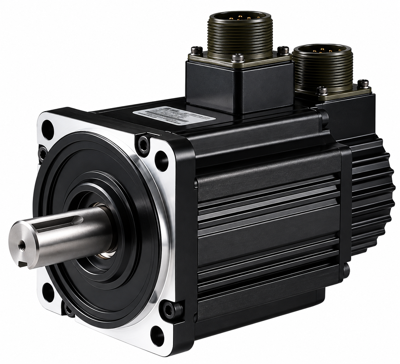 Servomotor 1kW 3000RPM Encoder 20Bits Eje Chaveta Sin Freno