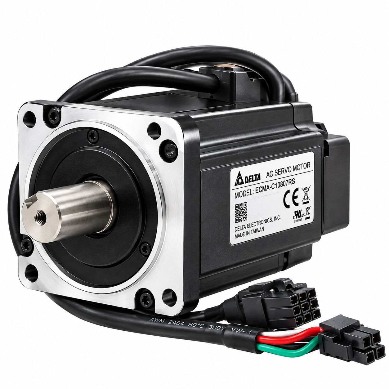 Servomotor 750W 3000RPM Encoder 20Bits Baja Inercia Eje Chaveta + Retén Sin Freno