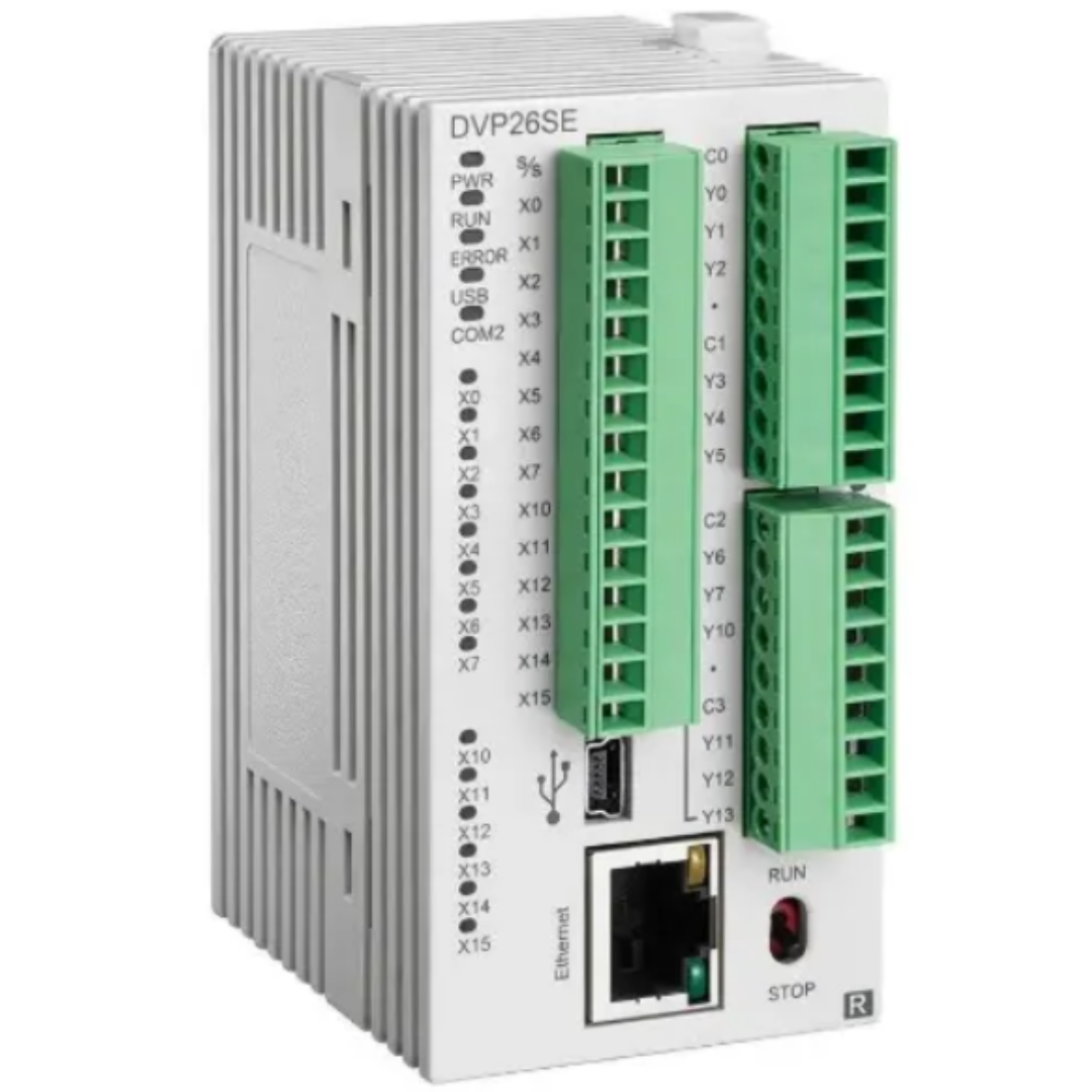PLC SE 14E/12S Relé 16K Mem Ethernet + 2xRS485